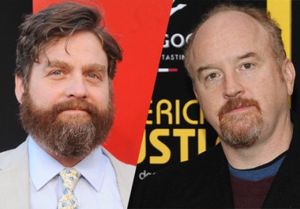 Ο Ζακ Γαλιφιανάκης και ο Louis CK μαζί σε κωμωδία