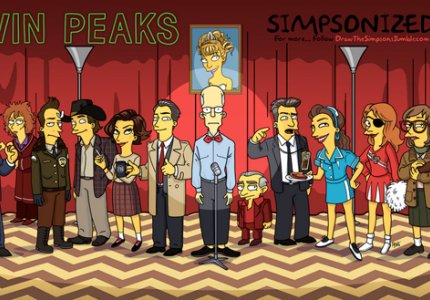 To "Twin Peaks" αλά... "Simpsons"!