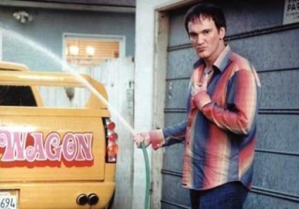 O Quentin πλένει το...pussy wagon του