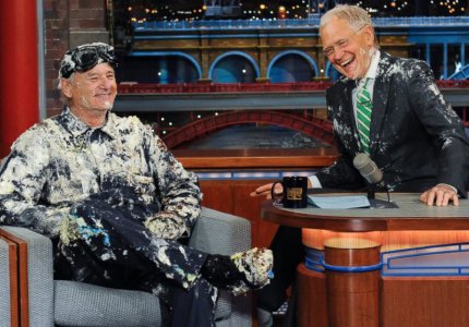 Poster - bill murray david letterman