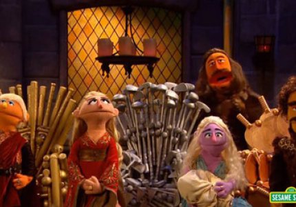 Winter is coming... in Sesame Street