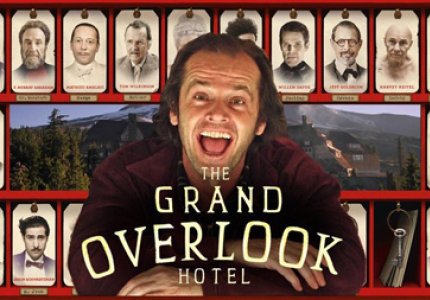 Φανταστικό mashup Grand Budapest Hotel vs The shining!