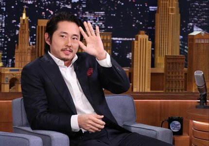 Steve Yeun: "Stayin' alive!"