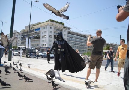 Poster - darth vader athens