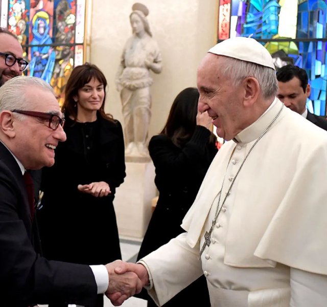 O Mάρτιν Σκορσέζε συναντήθηκε με τον Πάπα - Θα κάνει ταινία για τον Ιησού
