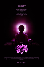I saw the TV glow